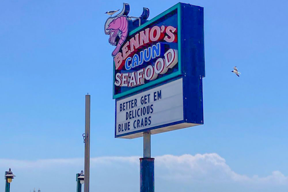 Benno's Cajun Seafood Restaurant Stay Galveston